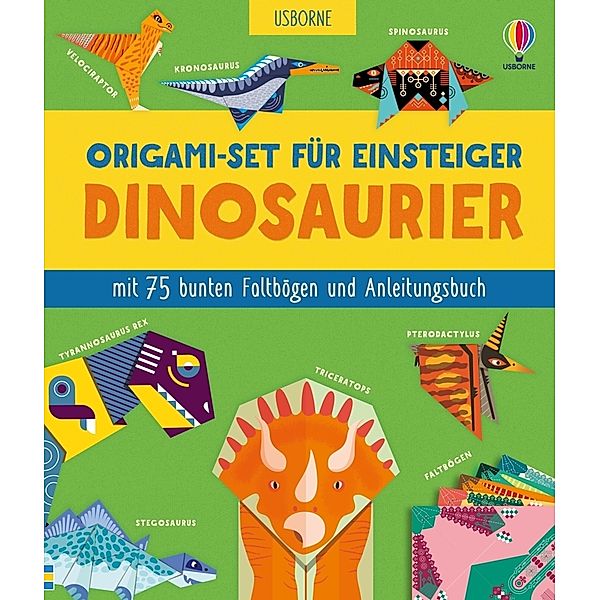 Origami-Reihe - Origami-Set für Einsteiger: Dinosaurier, Lucy Bowman