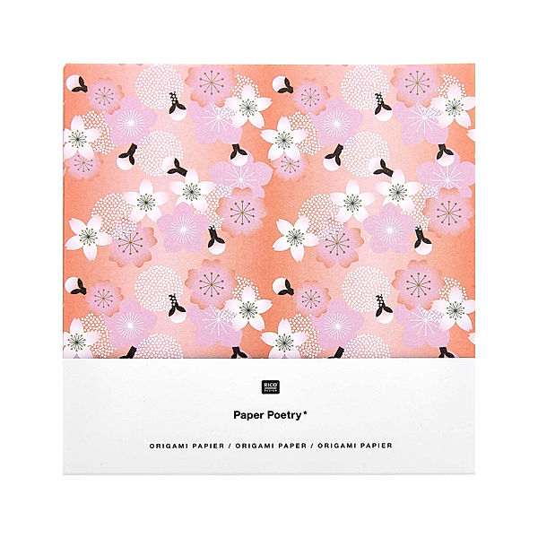 RICO DESIGN Origamipapier SAKURA KIRSCHBLÜTEN 50 Blatt