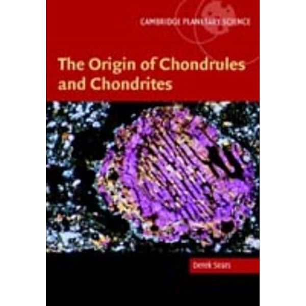 Origin of Chondrules and Chondrites, Derek W. G. Sears