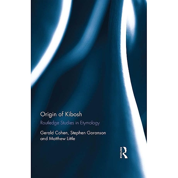 Origin of Kibosh, Gerald Cohen, Stephen Goranson, Matthew Little