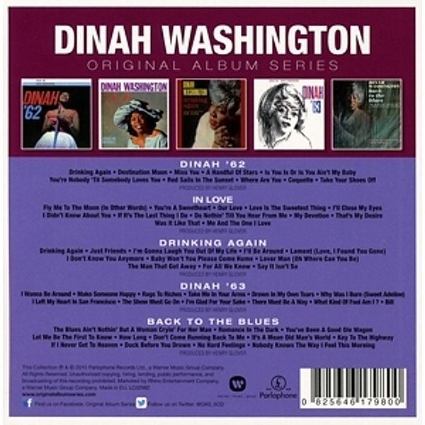 Original Album Series, Dinah Washington