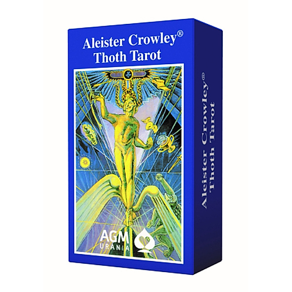 Original Aleister Crowley Thoth Tarot Standard DE, m. 1 Buch, m. 78 Beilage, Aleister Crowley
