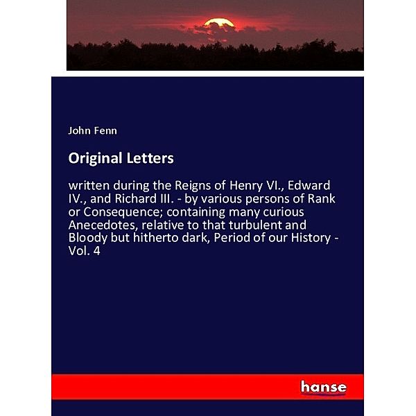 Original Letters, John Fenn