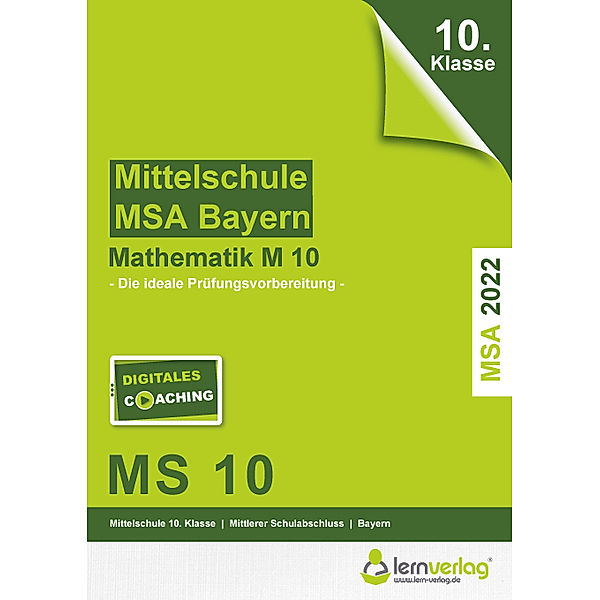 Original-Prüfungen Mathematik Mittelschule 2022 M10 Bayern