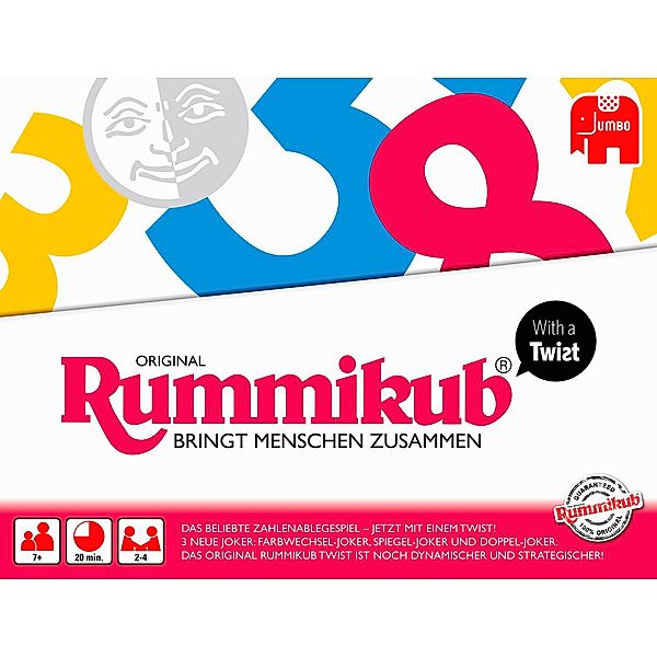 JUMBO Original Rummikub with a Twist  (Spiel)