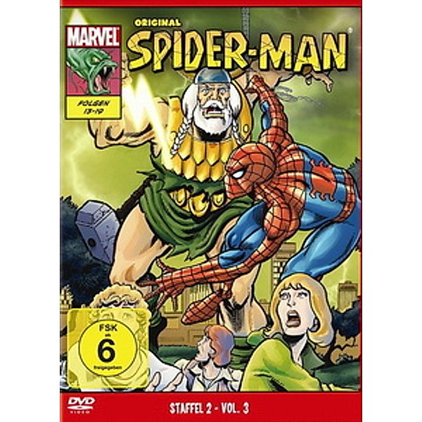 Original Spider-Man Staffel 2, Vol. 3, Marvel Cartoons