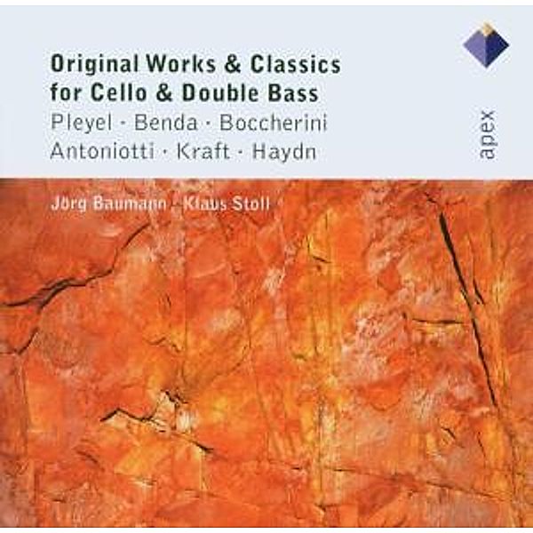 Original Works & Classics For Cello & Double Bass, Jörg Baumann, Klaus Stoll