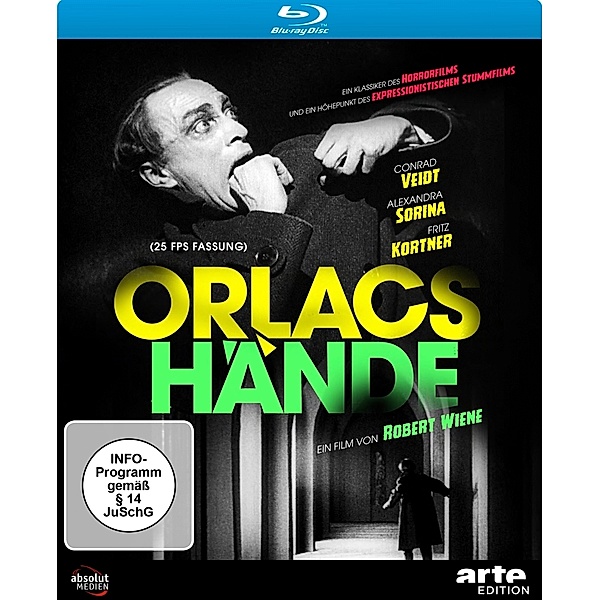 Orlacs Hände (1923) (Neuauflage) (Blu-ray), Maurice Renard