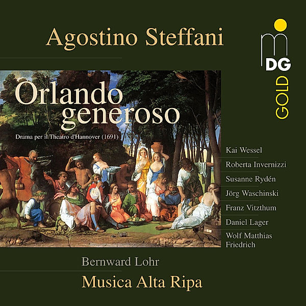 Orlando Generoso, Lohr, Invernizzi, Wessel, Vitzthum, Musica Alta Ripa