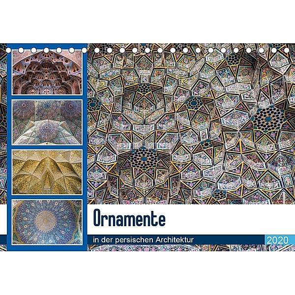 Ornamente in der persischen Architektur (Tischkalender 2020 DIN A5 quer), Thomas Leonhardy