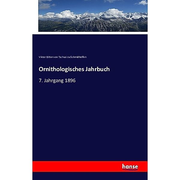 Ornithologisches Jahrbuch