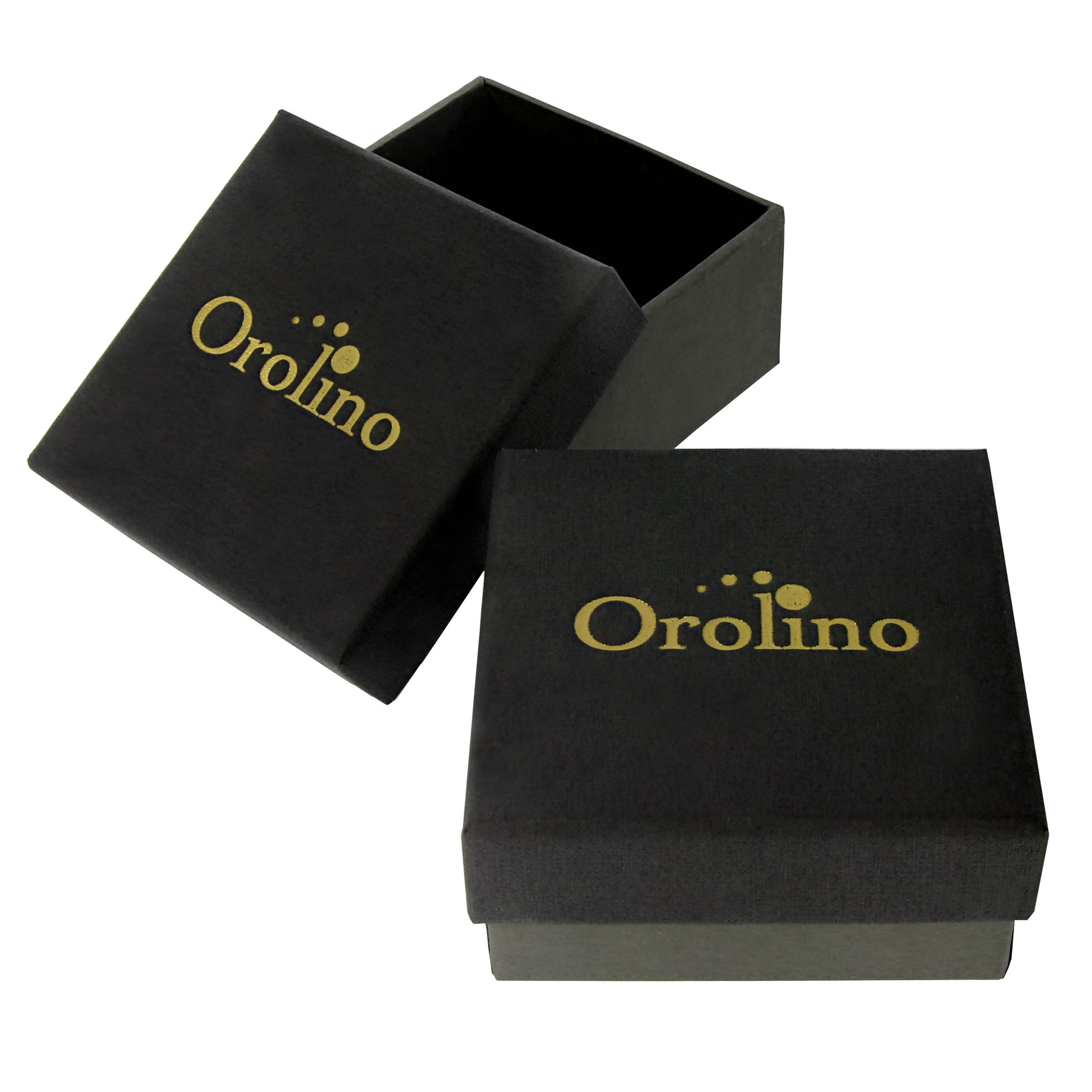 Orolino Ring 585 - 0.1500 056 Karat Gold Größe: blau 17,8 Glänzend Safir