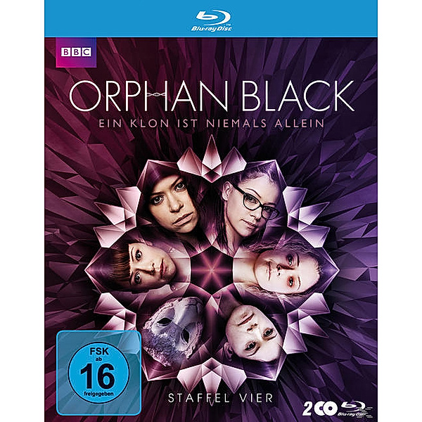 Orphan Black - Staffel 4 - 2 Disc Bluray, Tatiana Maslany, Jordan Gavaris, Kristian Bruun
