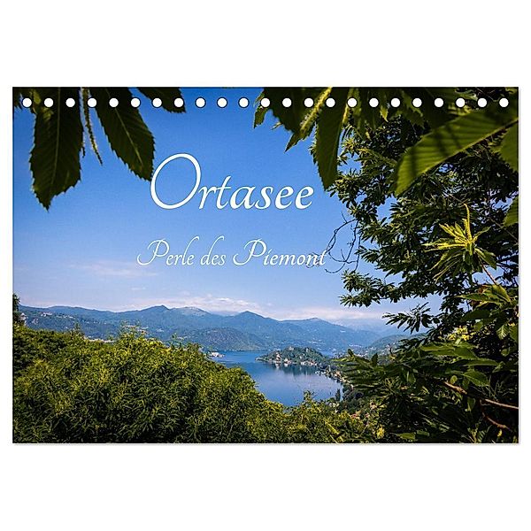 Ortasee - Perle des Piemont (Tischkalender 2024 DIN A5 quer), CALVENDO Monatskalender, Reinhard Müller