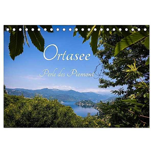 Ortasee - Perle des Piemont (Tischkalender 2025 DIN A5 quer), CALVENDO Monatskalender, Calvendo, Reinhard Müller
