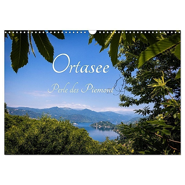 Ortasee - Perle des Piemont (Wandkalender 2024 DIN A3 quer), CALVENDO Monatskalender, Reinhard Müller