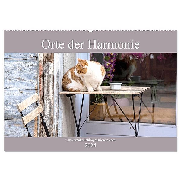 Orte der Harmonie (Wandkalender 2024 DIN A2 quer), CALVENDO Monatskalender, Tanja Midgardson