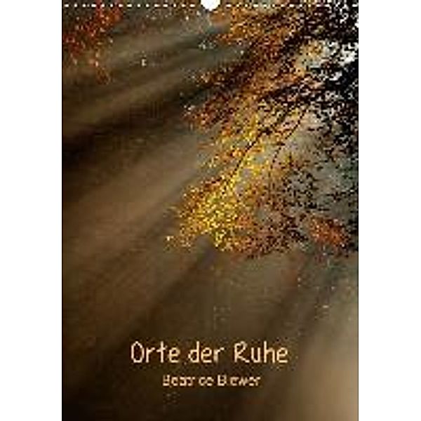 Orte der Ruhe (Wandkalender 2015 DIN A3 hoch), Beatrice Biewer