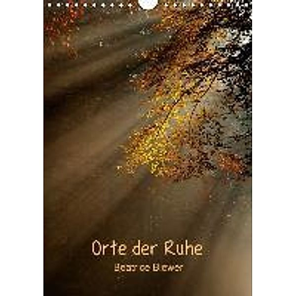 Orte der Ruhe (Wandkalender 2016 DIN A4 hoch), Beatrice Biewer