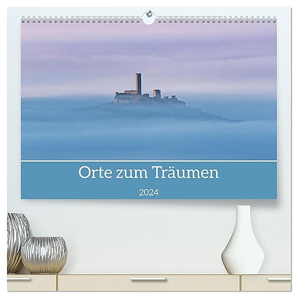 Orte zum Träumen (hochwertiger Premium Wandkalender 2024 DIN A2 quer), Kunstdruck in Hochglanz, UL-Foto, Ulrike Leinemann