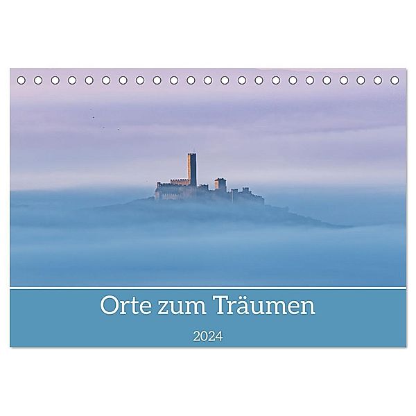Orte zum Träumen (Tischkalender 2024 DIN A5 quer), CALVENDO Monatskalender, UL-Foto, Ulrike Leinemann