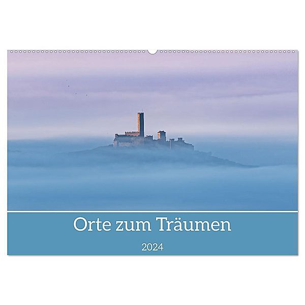 Orte zum Träumen (Wandkalender 2024 DIN A2 quer), CALVENDO Monatskalender, UL-Foto, Ulrike Leinemann