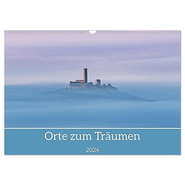 Orte zum Träumen (Wandkalender 2024 DIN A3 quer), CALVENDO Monatskalender, UL-Foto, Ulrike Leinemann