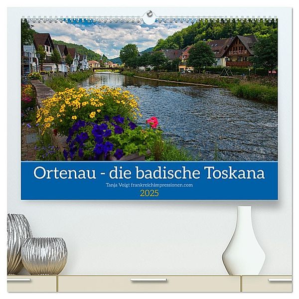Ortenau - die badische Toskana (hochwertiger Premium Wandkalender 2025 DIN A2 quer), Kunstdruck in Hochglanz, Calvendo, Tanja Voigt
