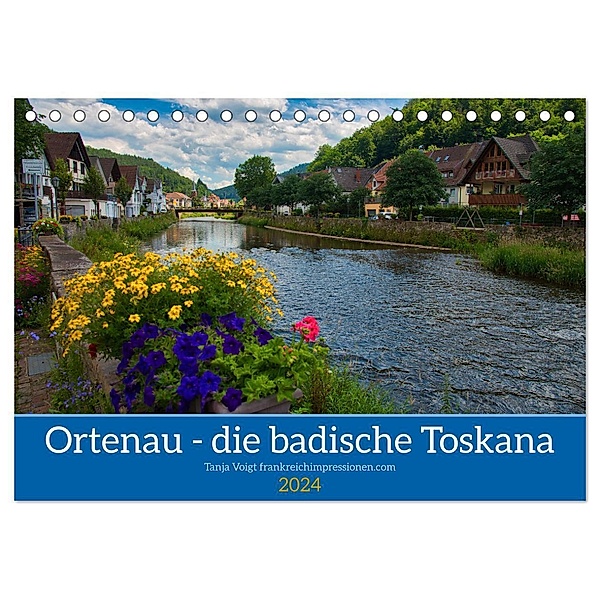 Ortenau - die badische Toskana (Tischkalender 2024 DIN A5 quer), CALVENDO Monatskalender, Tanja Voigt