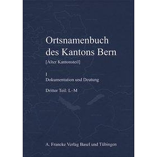 Ortsnamenbuch des Kantons Bern