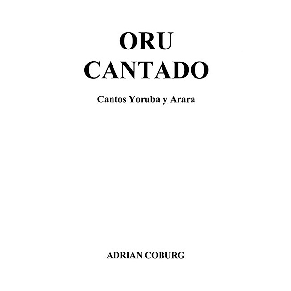 Oru Cantado / Digitus Verlag, Adrian Coburg