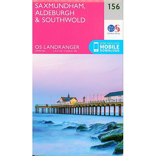 OS Landranger Map / Saxmundham, Aldeburgh & Southwold