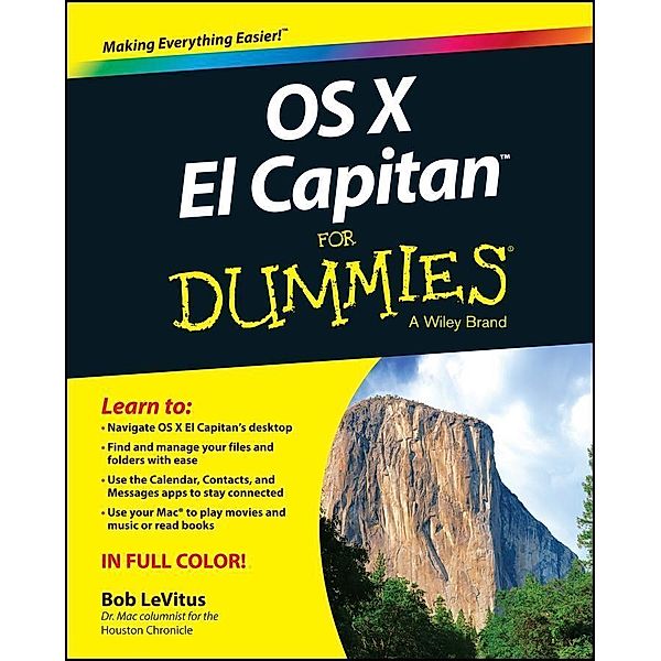 OS X El Capitan For Dummies, Bob LeVitus