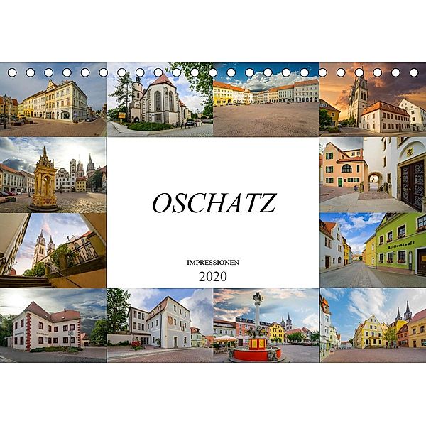Oschatz Impressionen (Tischkalender 2020 DIN A5 quer), Dirk Meutzner