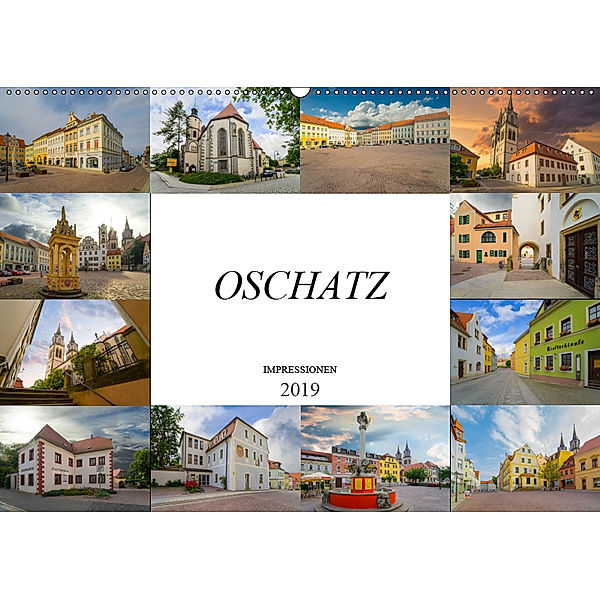 Oschatz Impressionen (Wandkalender 2019 DIN A2 quer), Dirk Meutzner