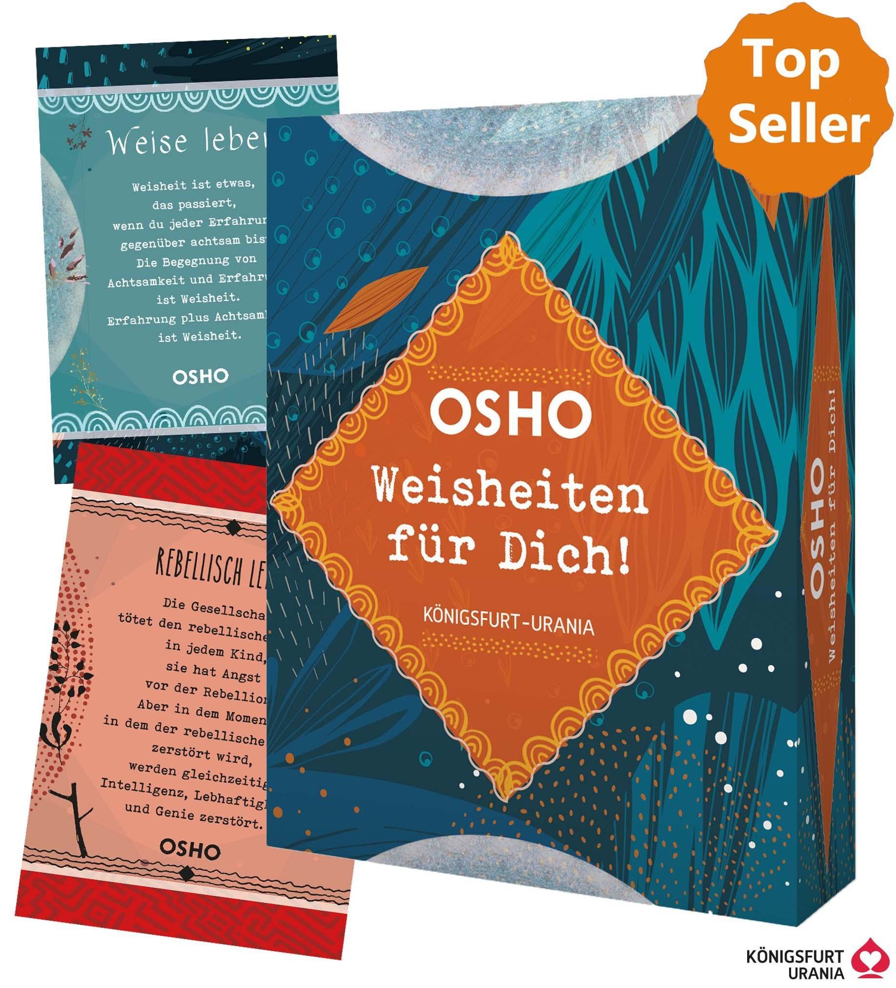 OSHO Weisheiten für dich!, 49 Meditationskarten + Booklet | Weltbild.at