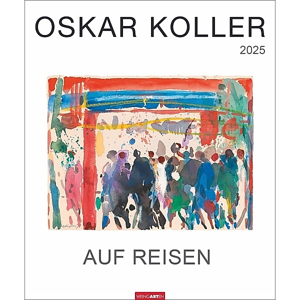 Oskar Koller - Auf Reisen Kalender 2025 - Blumenzauber