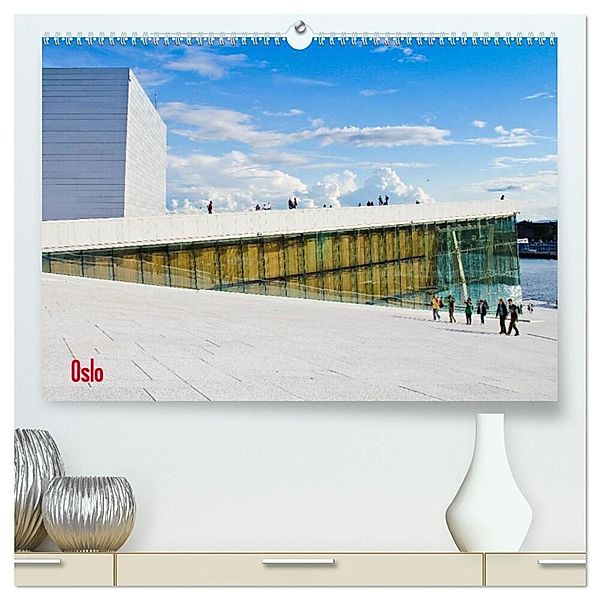 Oslo (hochwertiger Premium Wandkalender 2024 DIN A2 quer), Kunstdruck in Hochglanz, Andrea Koch