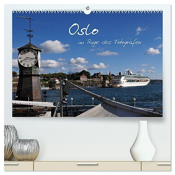 Oslo im Auge des Fotografen (hochwertiger Premium Wandkalender 2024 DIN A2 quer), Kunstdruck in Hochglanz, Ralf Roletschek