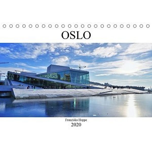 Oslo - Norwegen (Tischkalender 2020 DIN A5 quer), Franziska Hoppe