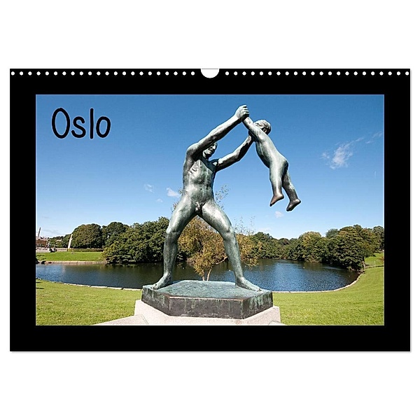 Oslo (Wandkalender 2024 DIN A3 quer), CALVENDO Monatskalender, Michaela Schneider www.ich-schreibe.com