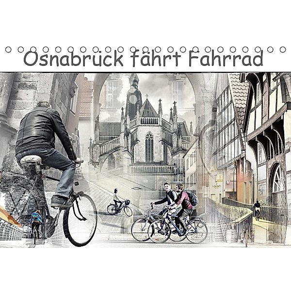 Osnabrück fährt Fahrrad (Tischkalender 2021 DIN A5 quer), Viktor Gross