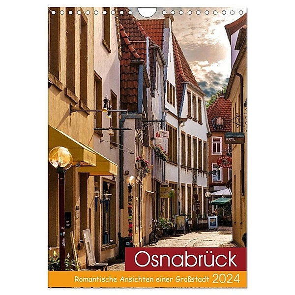 Osnabrück - Romantische Ansichten einer Großstadt (Wandkalender 2024 DIN A4 hoch), CALVENDO Monatskalender, Kurt Krause