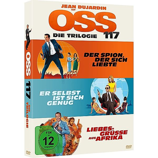 OSS 117 - Die Trilogie, Jean Bruce, Jean-François Halin, Michel Hazanavicius, Nicolas Bedos