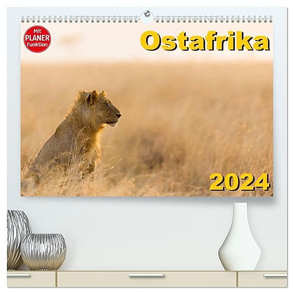 Ostafrika (hochwertiger Premium Wandkalender 2024 DIN A2 quer), Kunstdruck in Hochglanz, Dr. Gerd-Uwe Neukamp