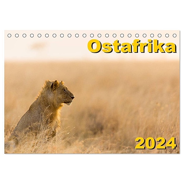 Ostafrika (Tischkalender 2024 DIN A5 quer), CALVENDO Monatskalender, Dr. Gerd-Uwe Neukamp