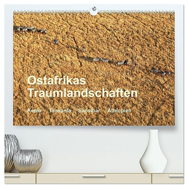 Ostafrikas Traumlandschaften. Kenia - Tansania - Sansibar - Äthiopien (hochwertiger Premium Wandkalender 2024 DIN A2 quer), Kunstdruck in Hochglanz, Michael Herzog