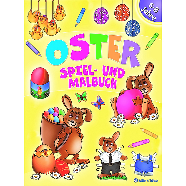 Oster-Spiel- und Malbuch, Janny Ludwig