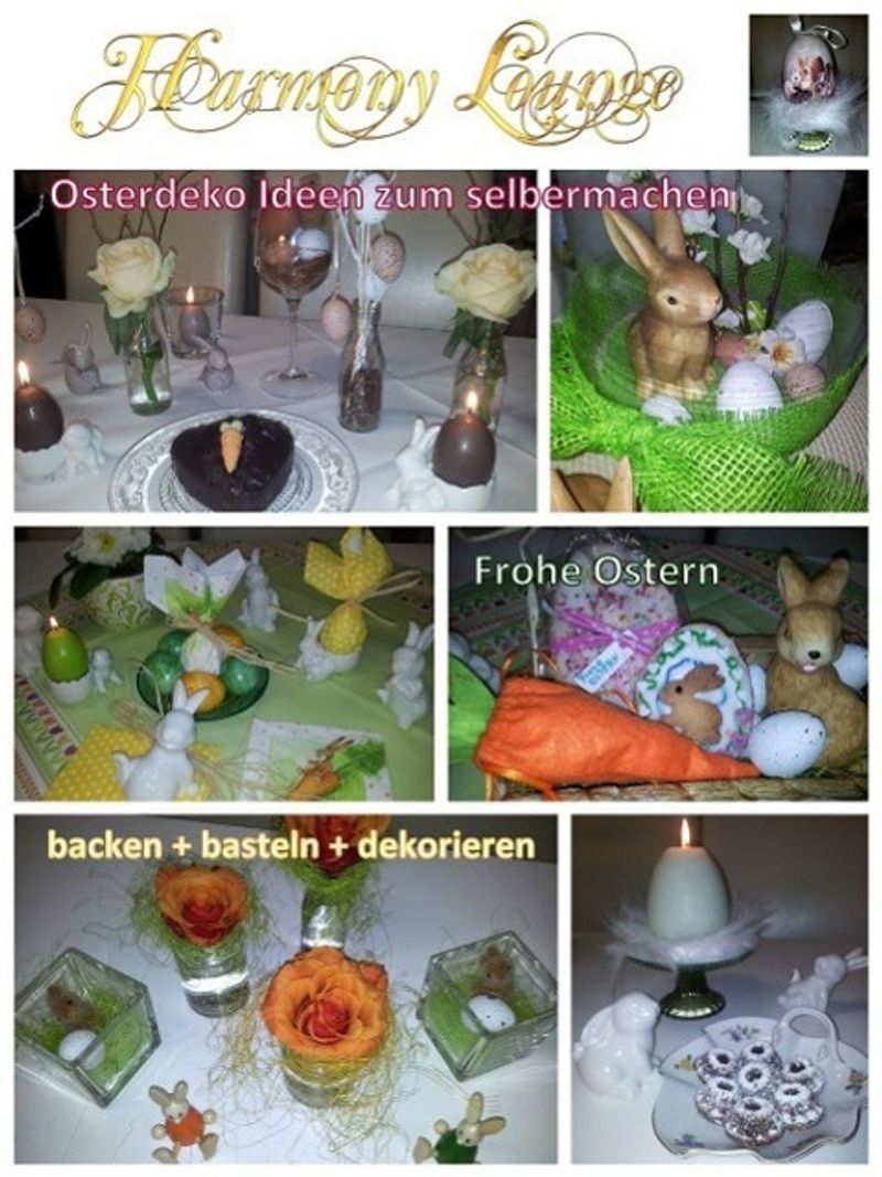 Osterdeko Ideen für die Festtage, zum selbermachen eBook v. Karin Vrancken