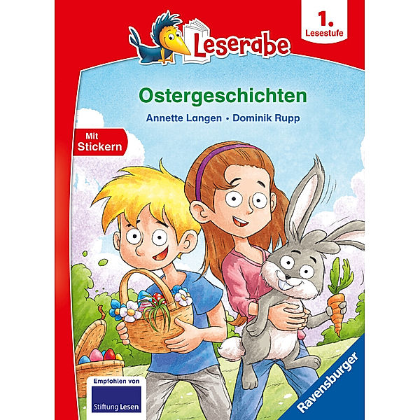 Ostergeschichten - lesen lernen mit dem Leserabe - Erstlesebuch - Kinderbuch ab 6 Jahren - Lesen lernen 1. Klasse Jungen und Mädchen (Leserabe 1. Klasse), Annette Langen